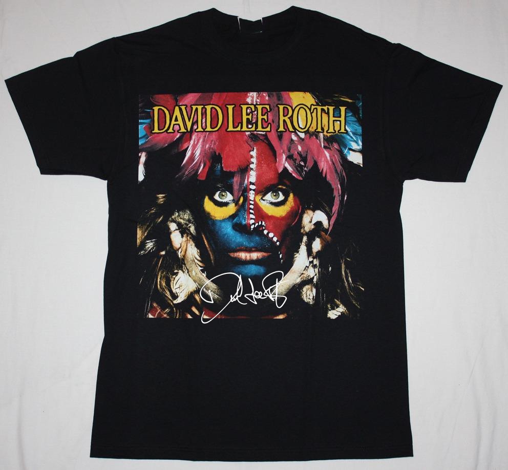 Vintage David Lee Roth World Tour All Size Unisex Classic Tee Shirt