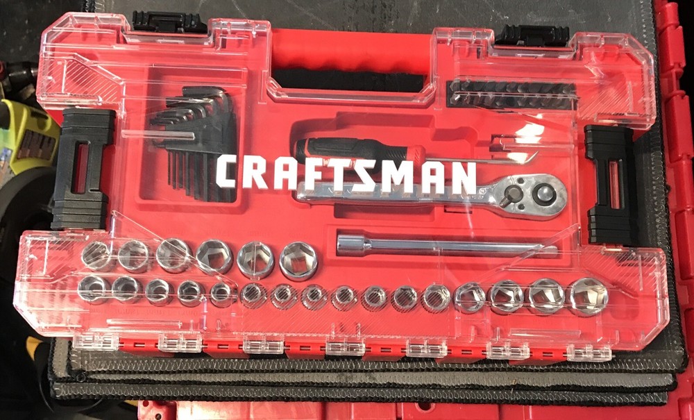 Craftsman 63-Piece All-Purpose Tool Kit for DIY & Repairs  
