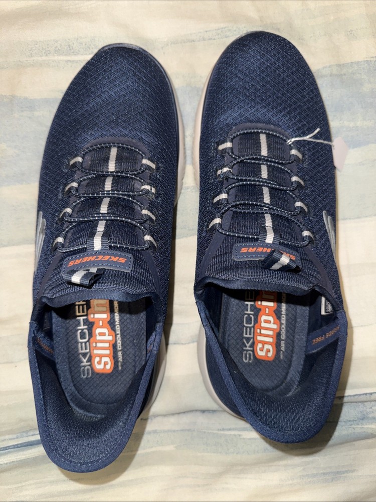 Skechers Men's Slip-Ins Go Walk Arch Fit Shoes Navy Blue, Size 9 Best New Design