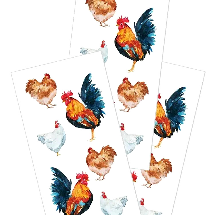 Paper House Chicken Stickers Farm Scrapbooking Junk Journals Collage