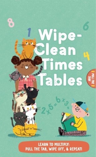 Little Genius Books Wipe Clean Times Tables (Board Book)Another great item from Rarewaves USA | Free delivery!