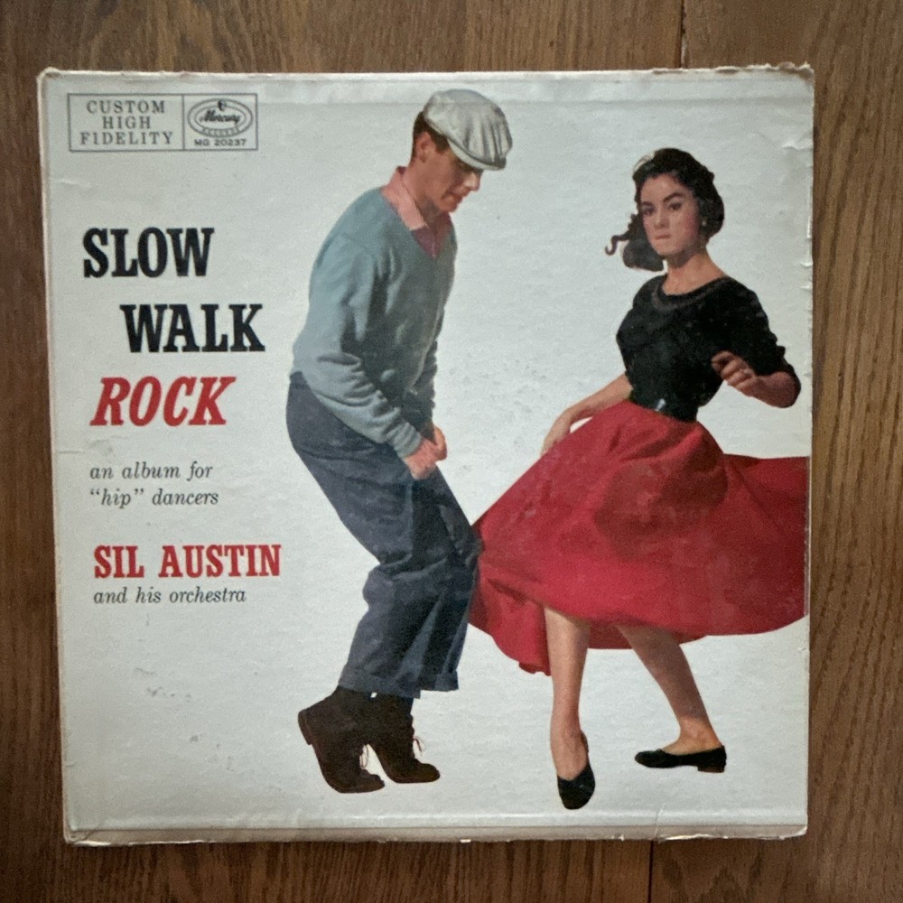 Sil Austin Slow Walk Rock Vinyl LP Mercury 12