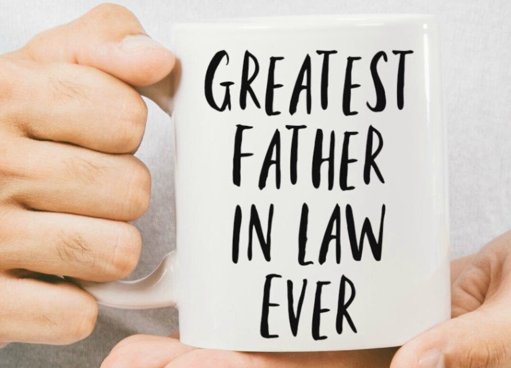Greatest Father-in-Law Ever Coffee Mug - Ceramic Gift for Dad