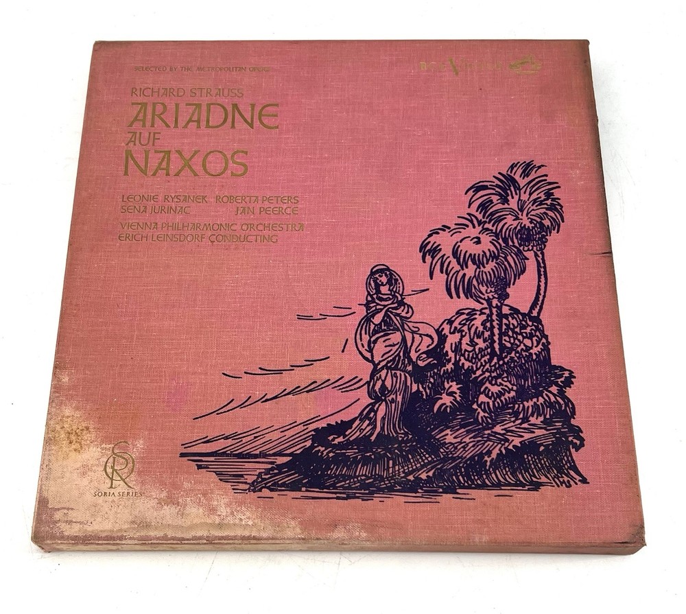 Strauss Ariadne Auf Naxos Soria Opera LDS-6152 3LP