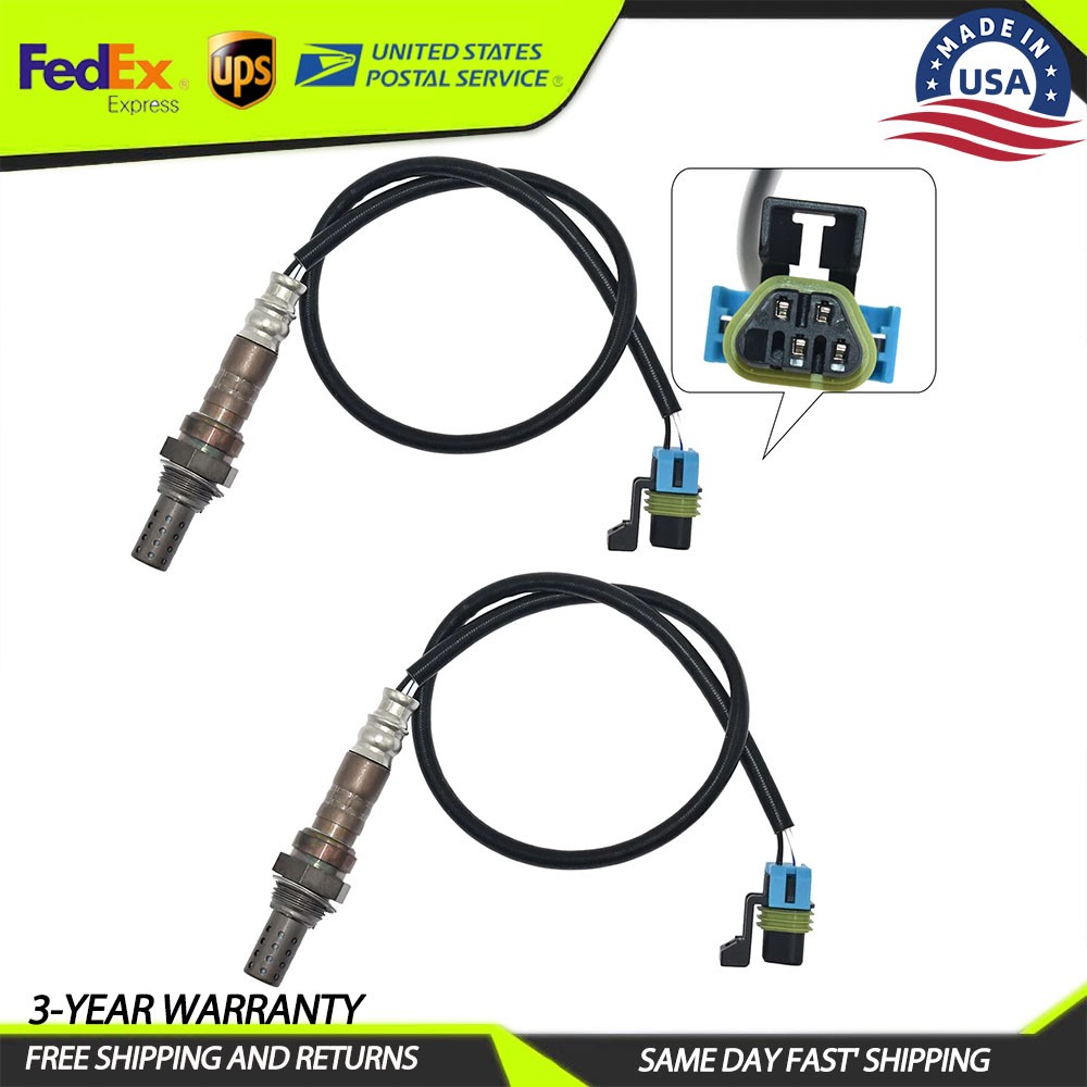 2pcs Upstream Oxygen O2 Sensor For Chevrolet Cadillac GMC Hummer 6.0L 7.0L
