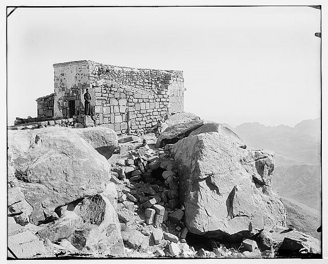 The Summit of Jebel Mousa,Sinai,Egypt,Africa,American Colony Jerusalem Photo