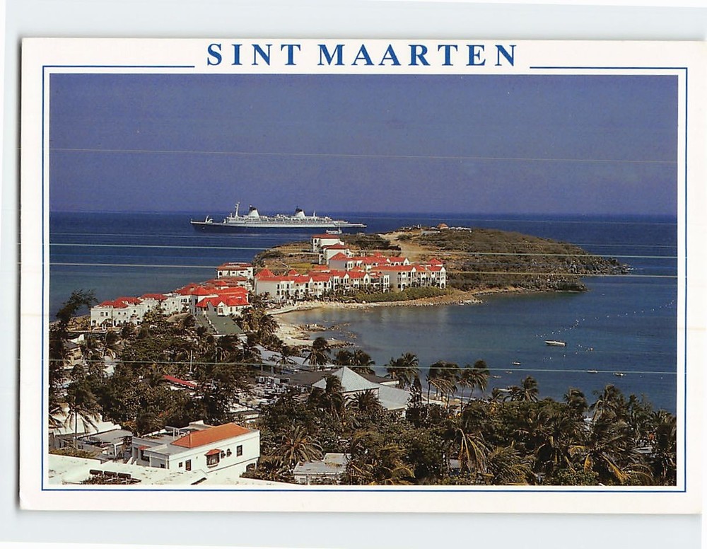 Postcard Little Bay Sint Maarten