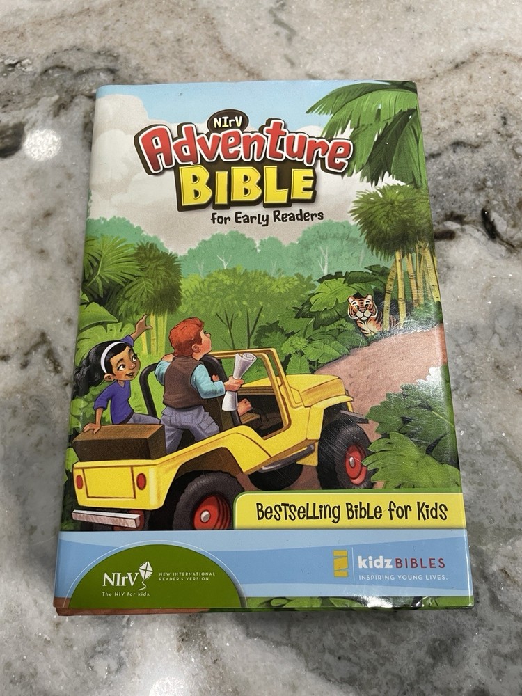 Zonderkidz NIV Adventure Bible Hardcover Early Readers Kids Illustrated