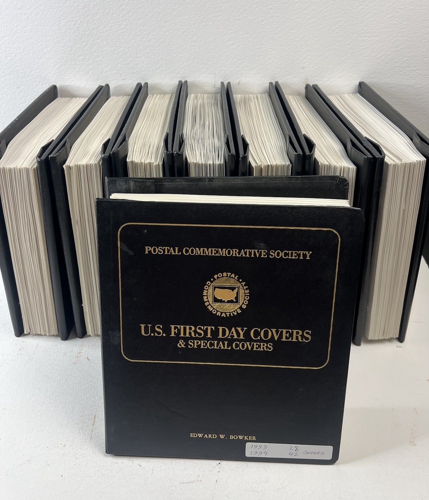 783 First Day Cover US Commemorative Society - In 8 Original Albums 1993 To 2002