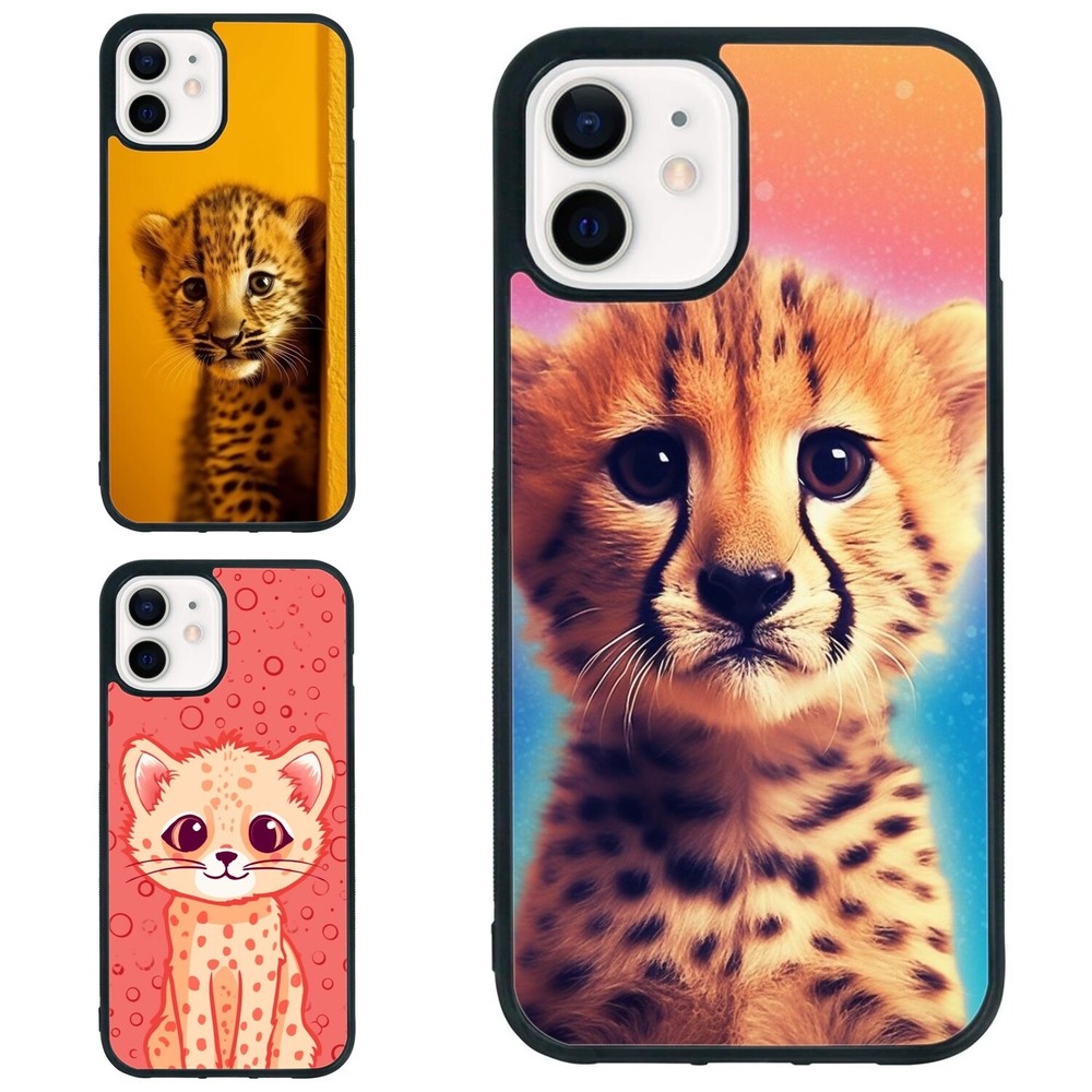 Flexible Cases For iPhone XS XR 6 7 8 Plus SE 2nd 3rd Angry Baby Cheetah Cartoon