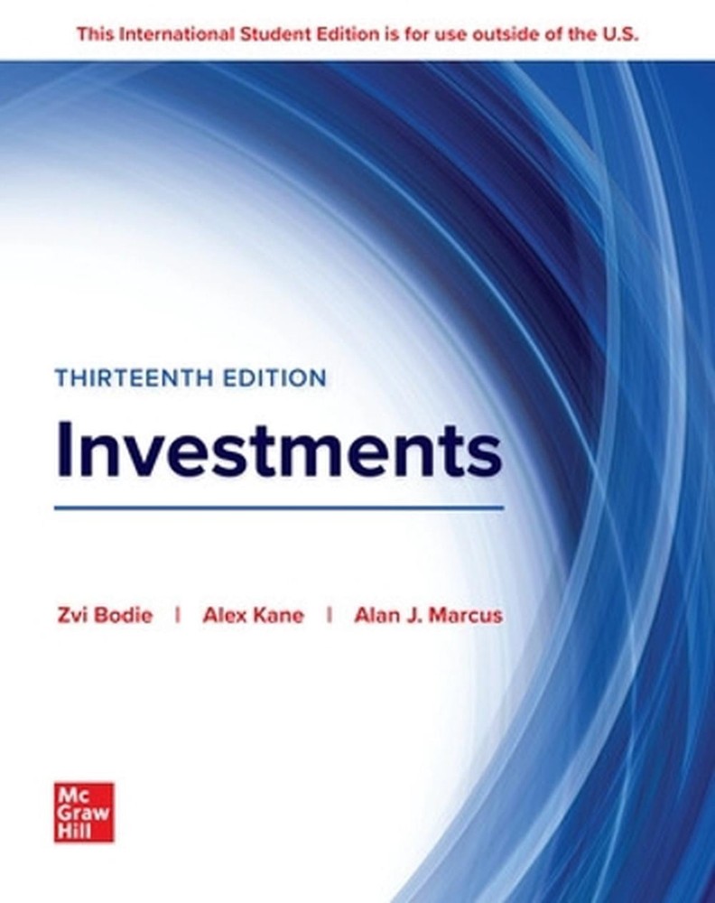 Investments ISE by McGraw-Hill Education