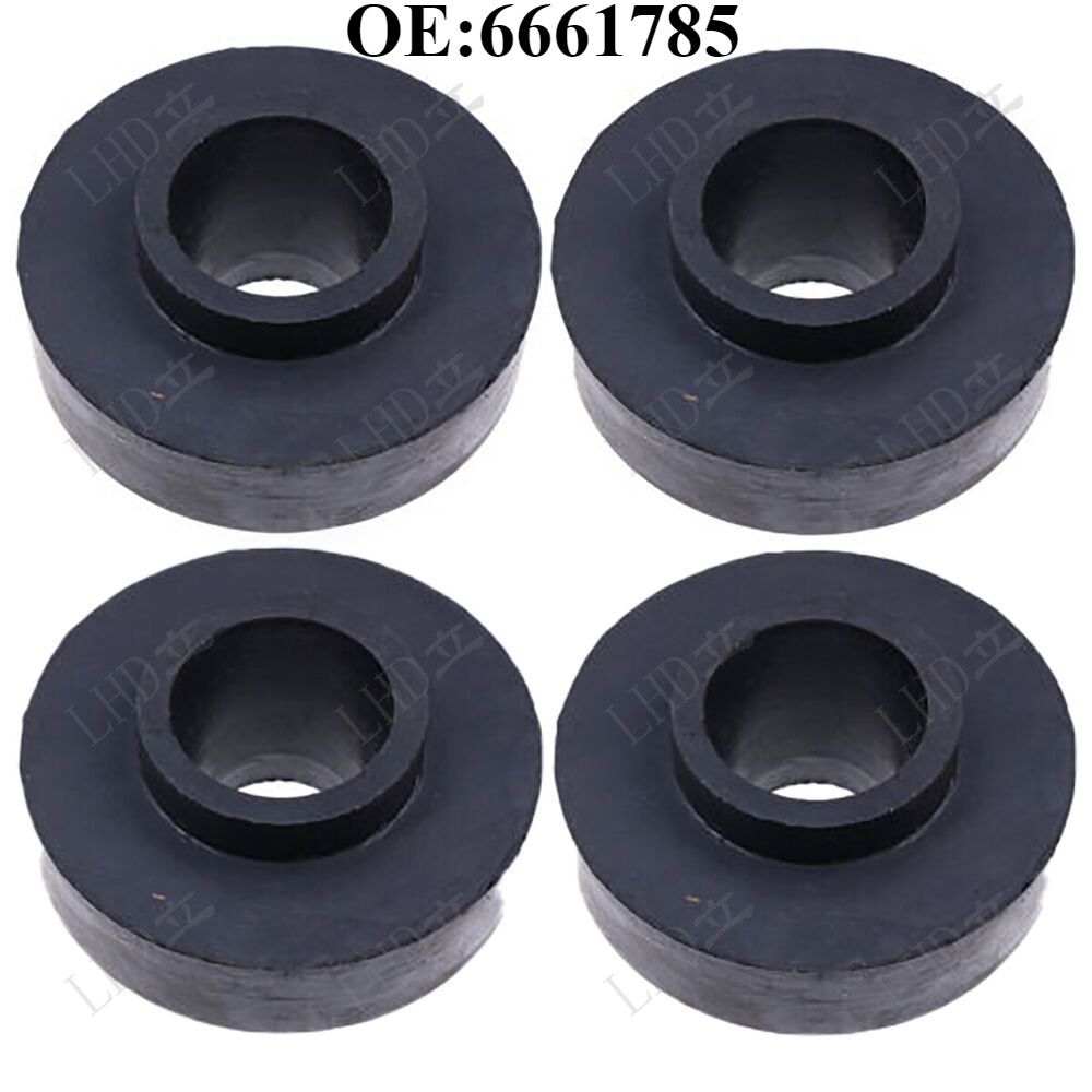 4Pcs Rubber Engine Mounts For Bobcat753 863 873 963 S130 T140 T180 T190 6661785