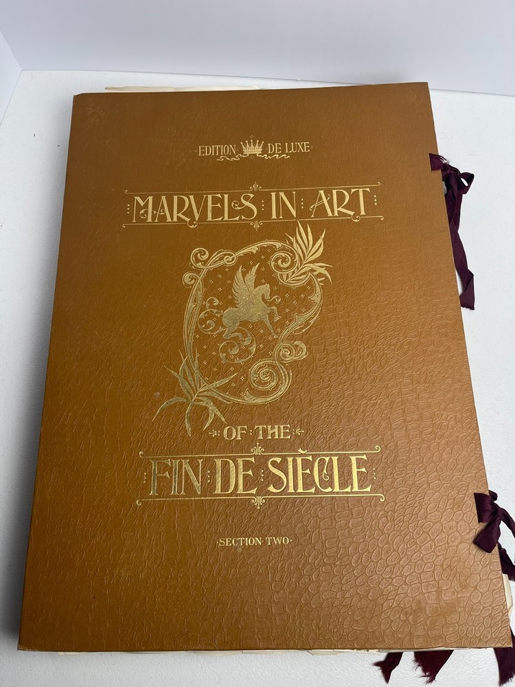 Marvels in Art of the Fin De Siecle - Edition De Luxe - Prints - Incomplete Rare