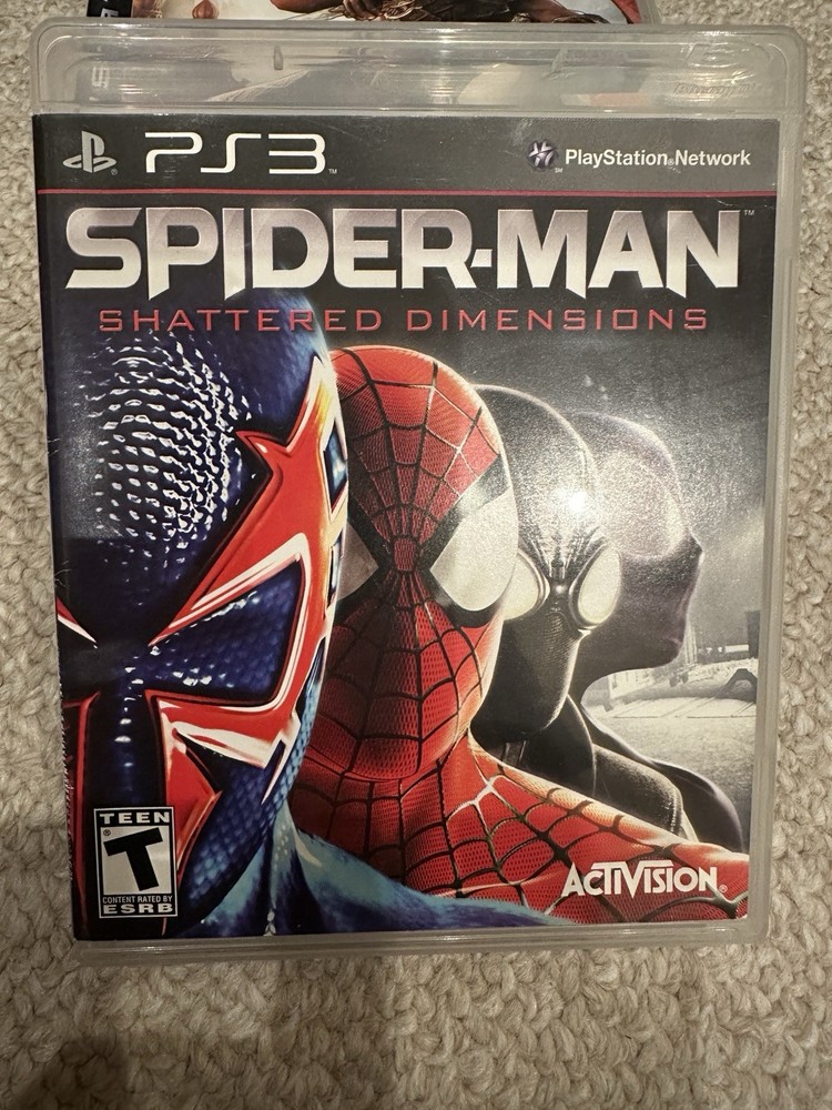 Spider-Man: Shattered Dimensions (Sony PlayStation 3, 2010) Tested Works! PS3