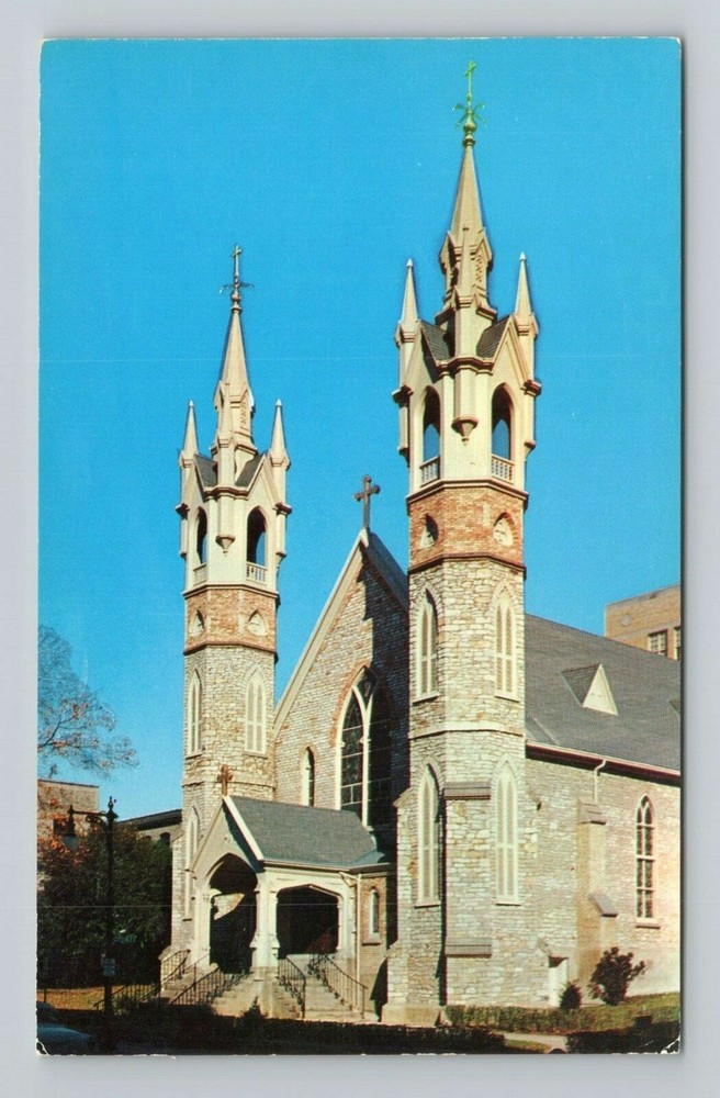 Saint St. Mark's Episcopal Cathedral Grand Rapids Michigan MI Vintage Postcard