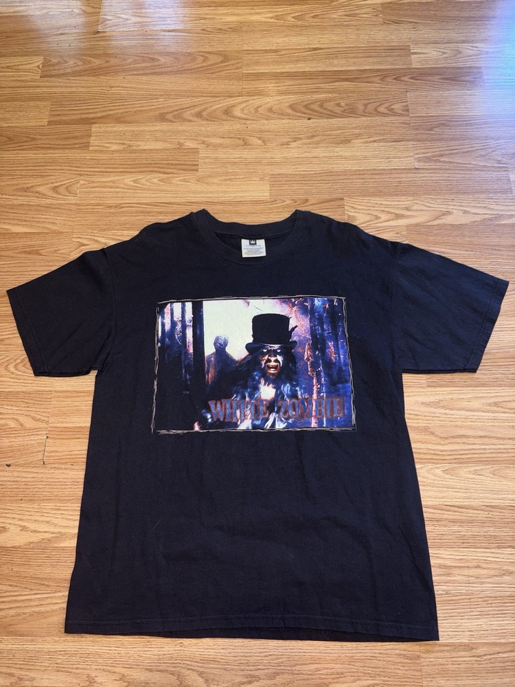 Vintage 90s WHITE ZOMBIE ROB ASTRO CREEP 2000 WINTERLAND t-shirt LARGE