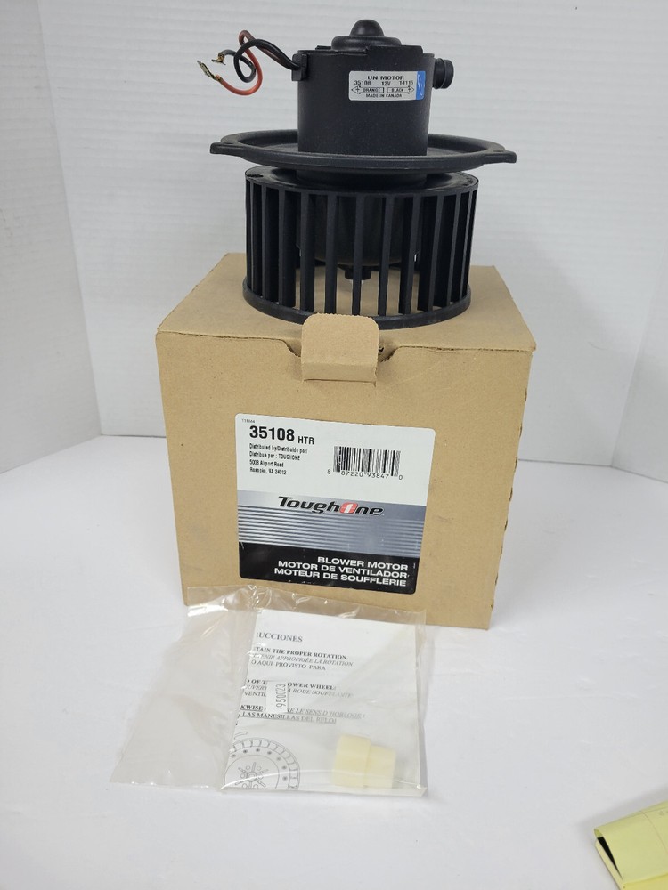 NEW Carquest ToughOne HVAC Blower Motor 4 Seasons 35108 for Optimal Climate Control