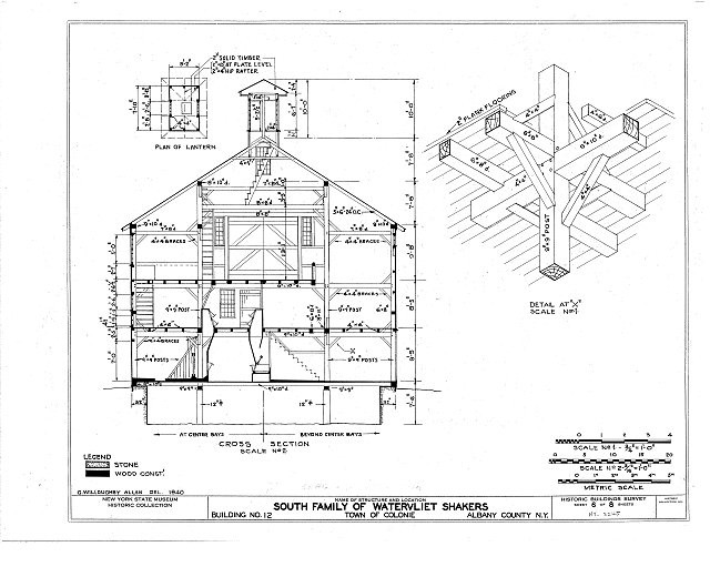 Shaker South Family Cow & Hay Barn,Colonie Township,Watervliet,New York,NY,11