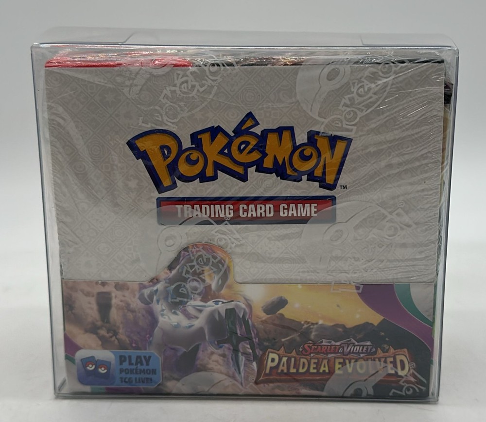 Pokemon TCG Scarlet & Violet Paldea Evolved Booster Box SEALEDPROBSTEIN123 is actively accepting CONSIGNMENTS !!