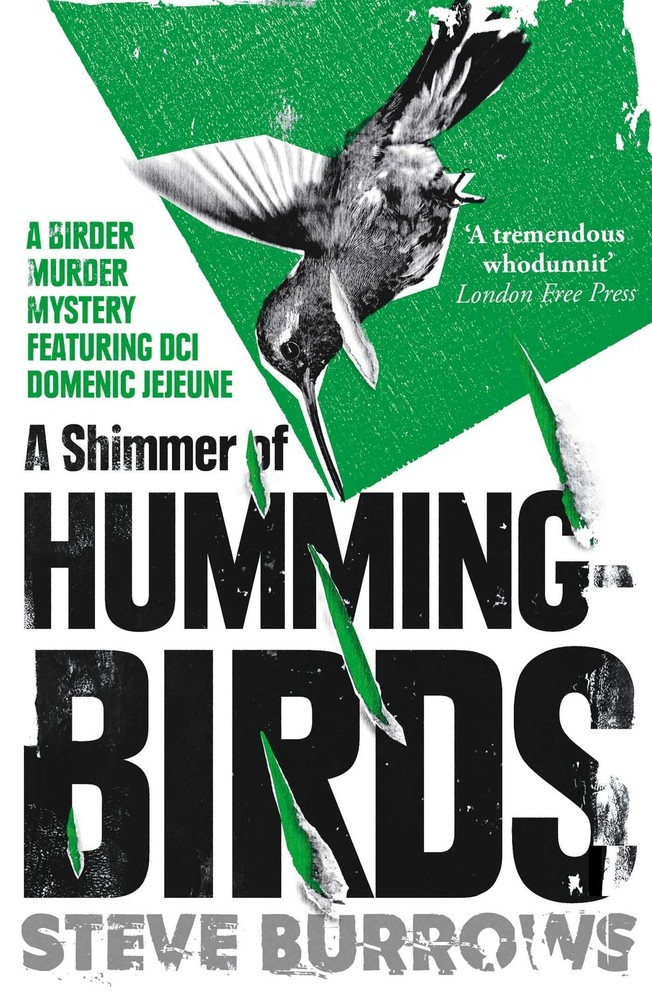 A Shimmer of Hummingbirds: A Birder Murder Mystery by Burrows