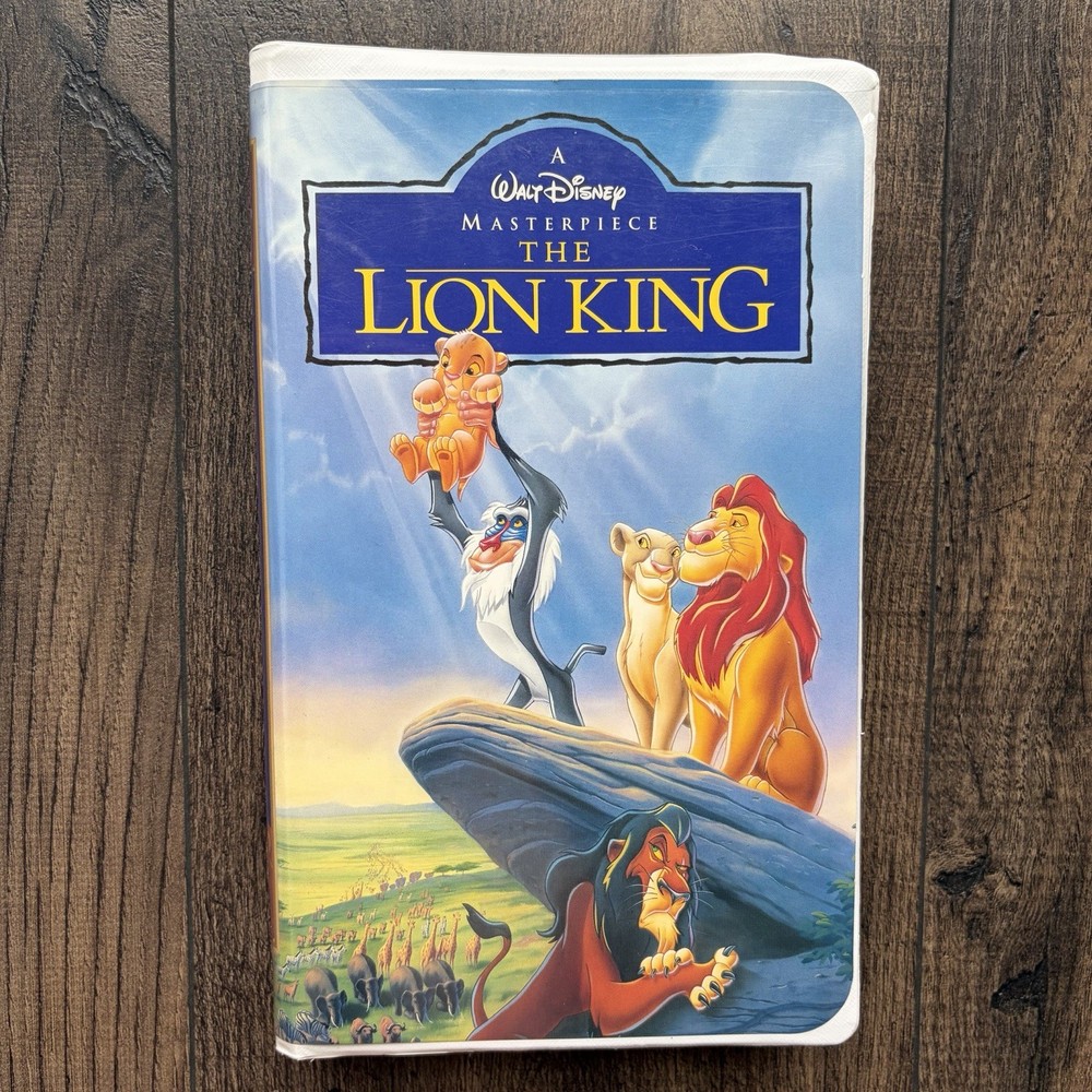 Walt Disney The Lion King VHS Masterpiece Collection 1995 Animated Classic #2977