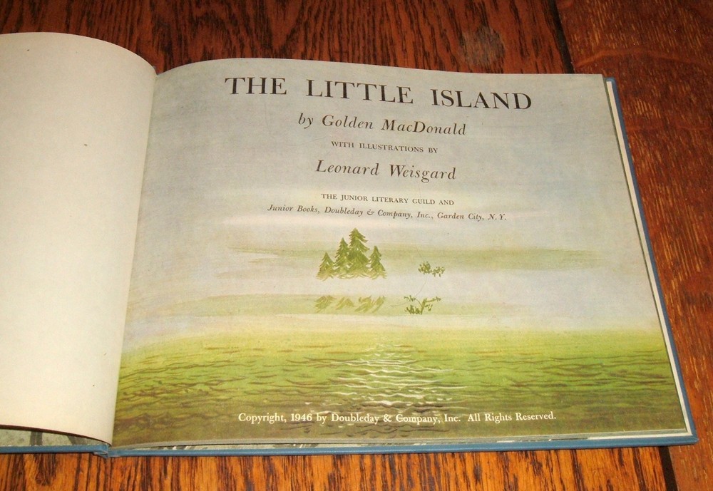 The Little Island MacDonald 1946 1st Stated Ed Weisgard Illus HC