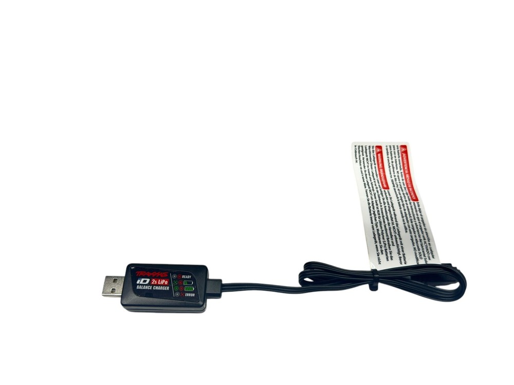Traxxas ID USB 2 Cell Balance Charger Rc Part #14571