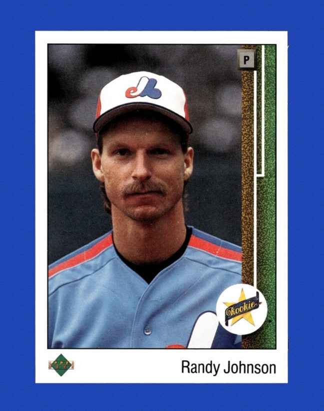 1989 Upper Deck Set-Break # 25 Randy Johnson RC NM-MT OR BETTER *GMCARDS*Consign with Greg Morris Cards