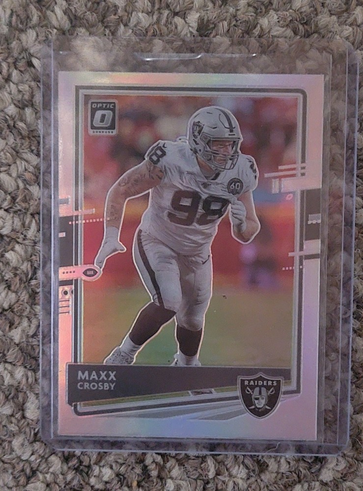 2020 Panini Donruss Optic - Maxx Crosby #53 Holo Prizm