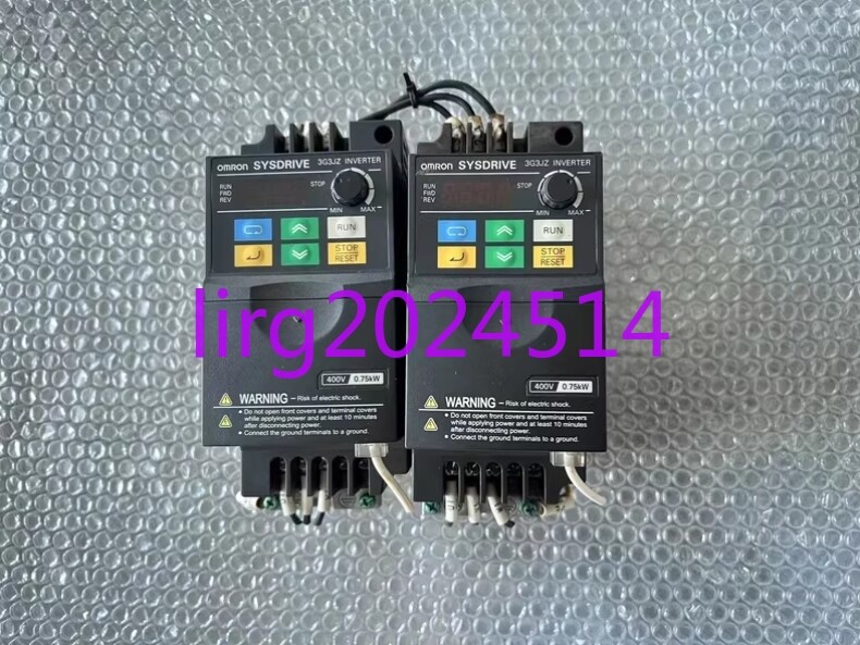 1pc used  Omron  3G3JZ-A4007 0.75KW 380V
