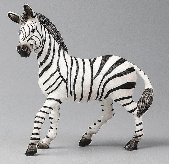 Zebra Animal Toy PVC Action Figure Doll Kids Toys Party Gifts