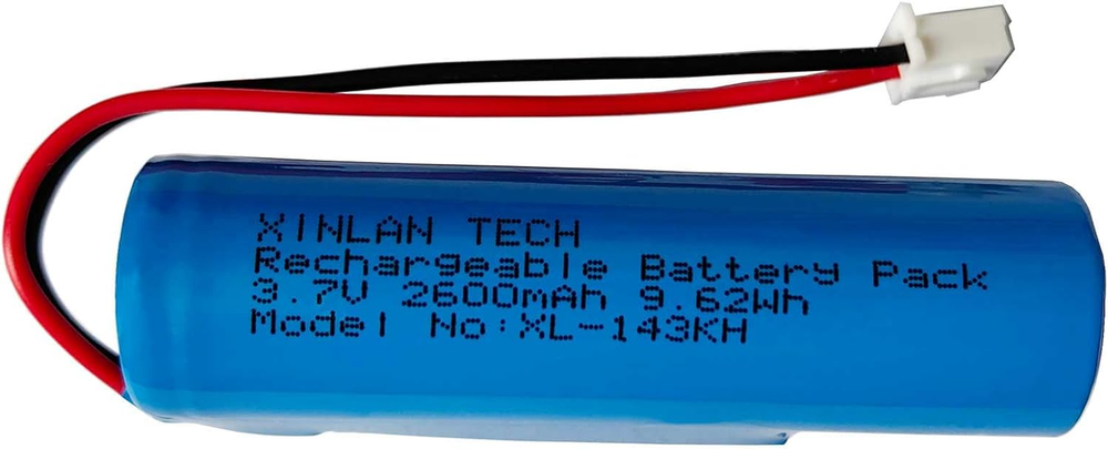 3.7V 2600Mah 9.62Wh Rechargeable Li-Ion Battery with Xh2.54Mm-2Pin Plug