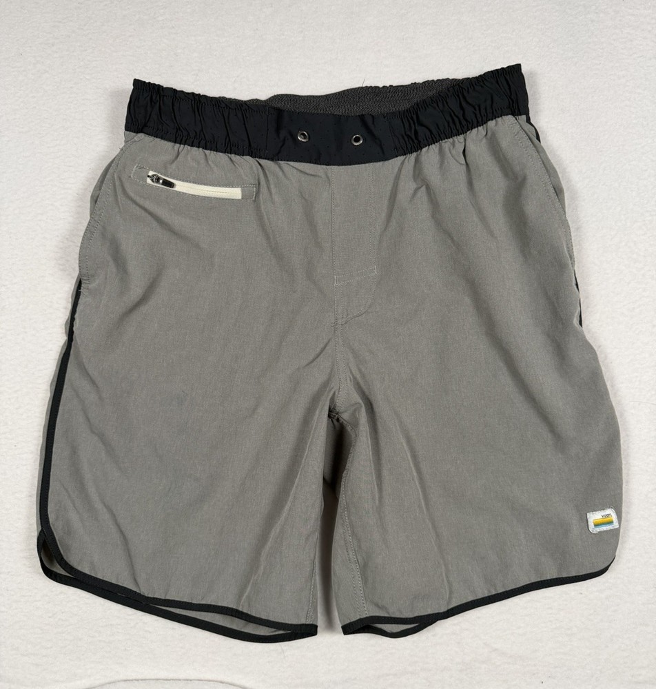 Vuori Banks Shorts Mens Medium Drawstring Performance Lined Stretch Wicking V330