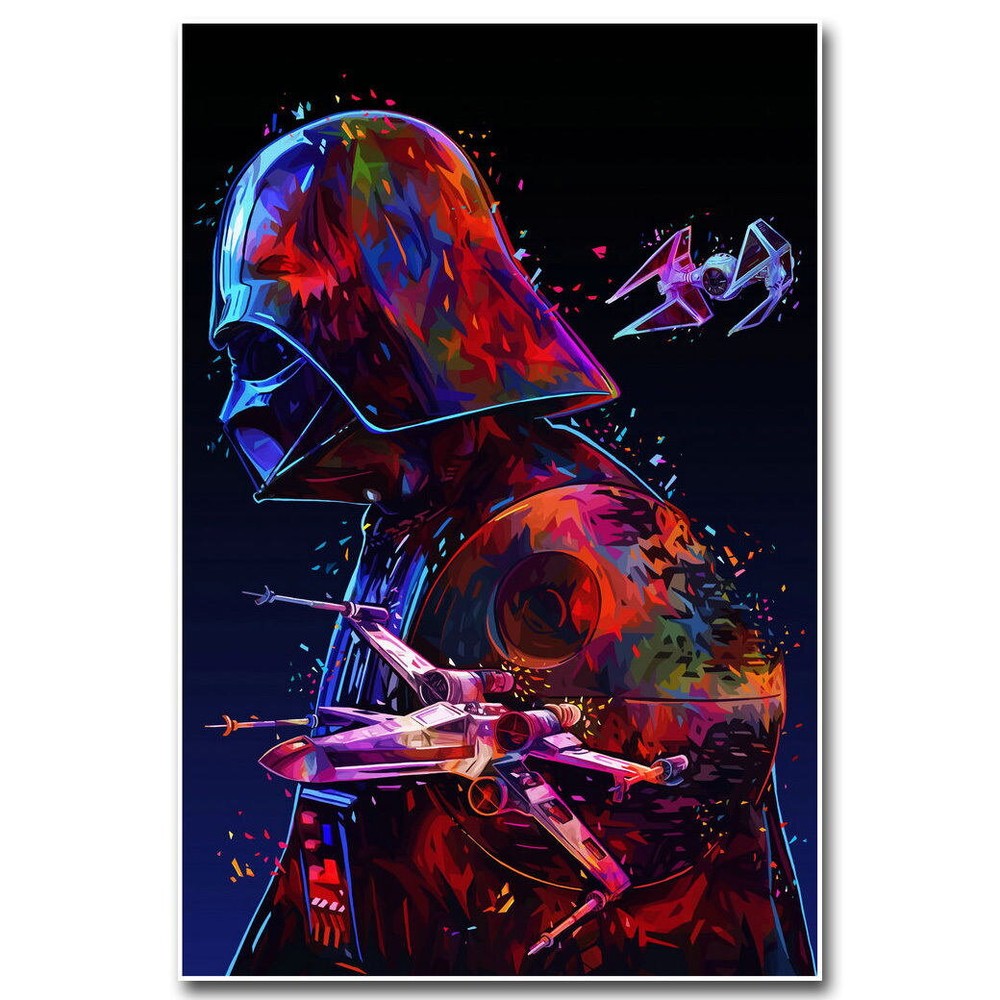 74911 Darth Vader - Star Wars Classic Movie Wall Print Poster US