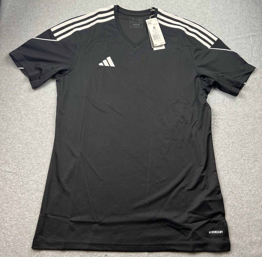 adidas Men’s Tiro 23 League Jersey Size Medium Black/White HR4607 NWT