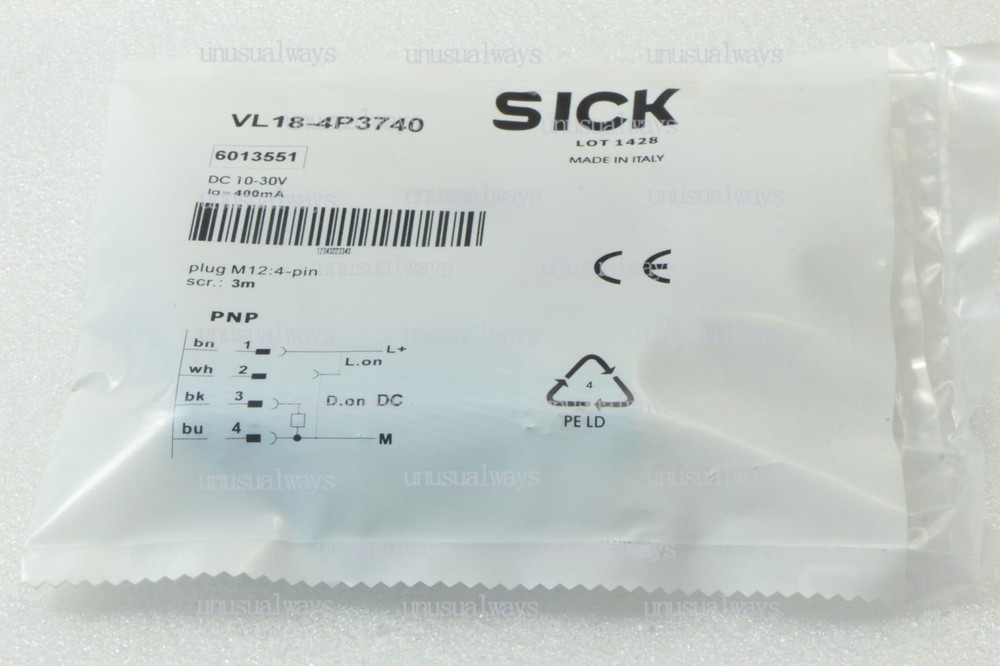 NEW 1PCS SICK VL18-4P3740 10-30VDC Photoelectric switch