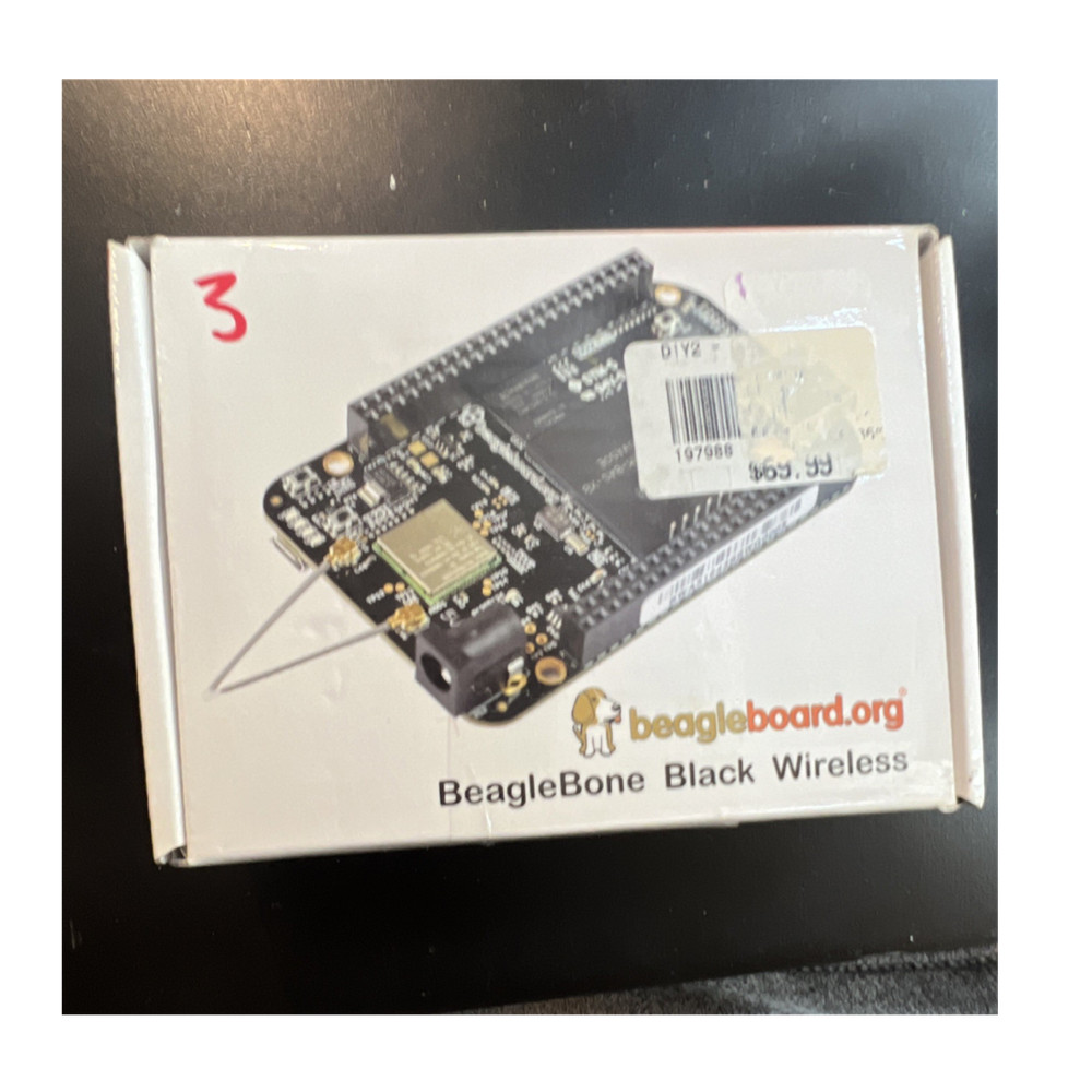 BeagleBoard BeagleBone Black Wireless ARM SBC 512MB Wi-Fi Bluetooth USB