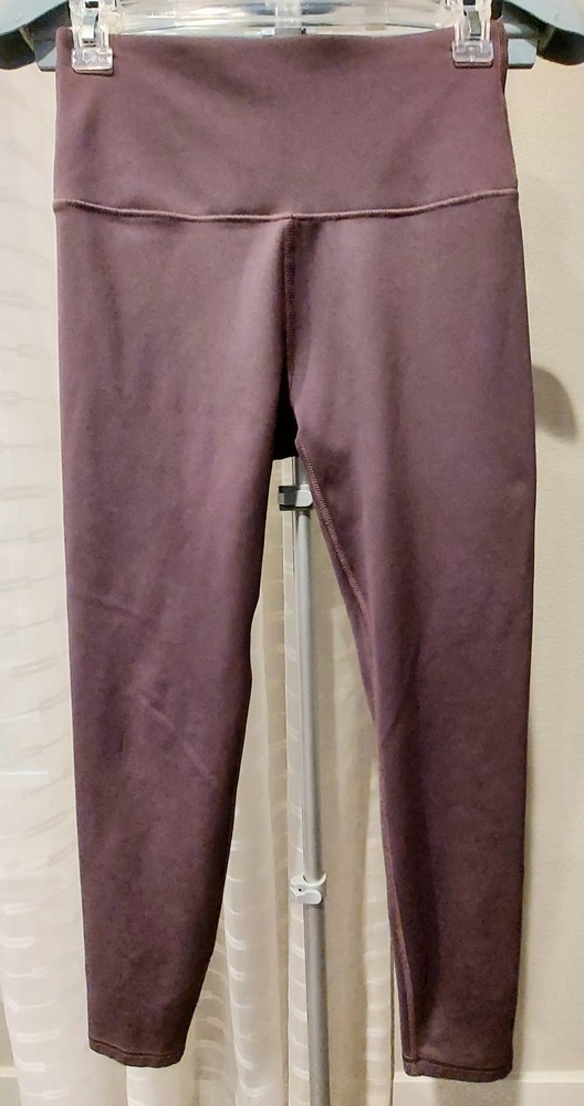 Zobha Leggings Pants Women's Size Medium High Waisted Athletic Purple/Mauve