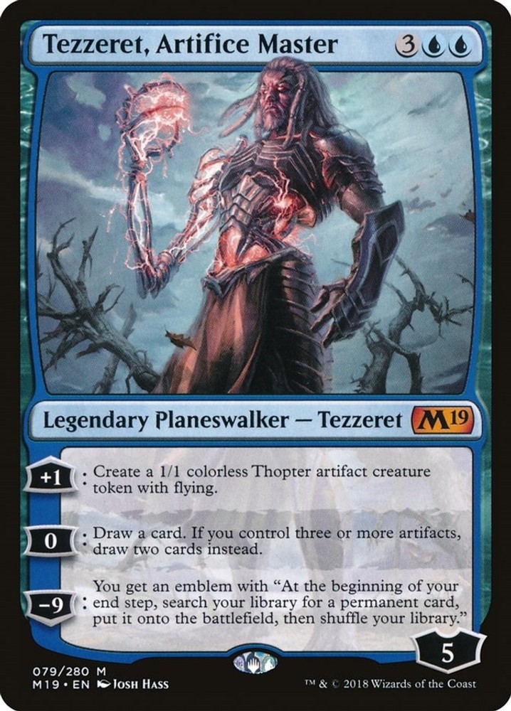 Tezzeret, Artifice Master - 79 - LP - Core Set 2019