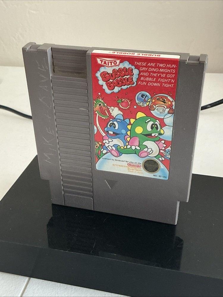 Bubble Bobble (Nintendo NES, 1988) ☆ Authentic ☆