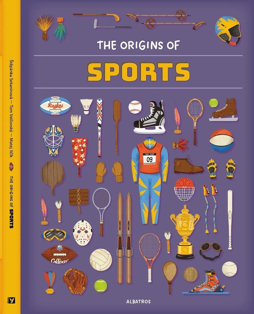 The Origins of Sports by Tom Velcovsky Hardcover Book