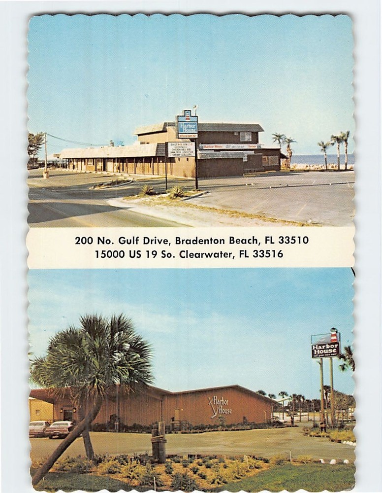 Postcard Harbor House Restaurant Florida USA