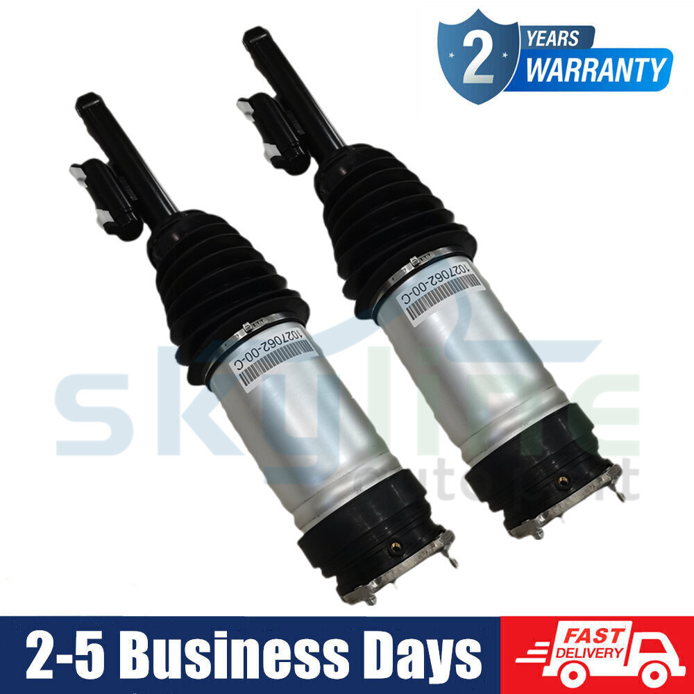 2ear L+R Air Suspension Struts Fit Tesla Model X P90D P100D Adaptive AWD 16-23