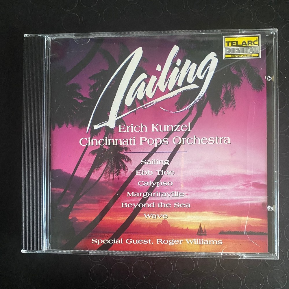 Erich Kunzel & CPO – Sailing CD 1992 Roger Williams Classical Telarc