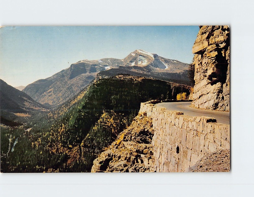 Postcard Heavens Peak Glacier National Park Montana
