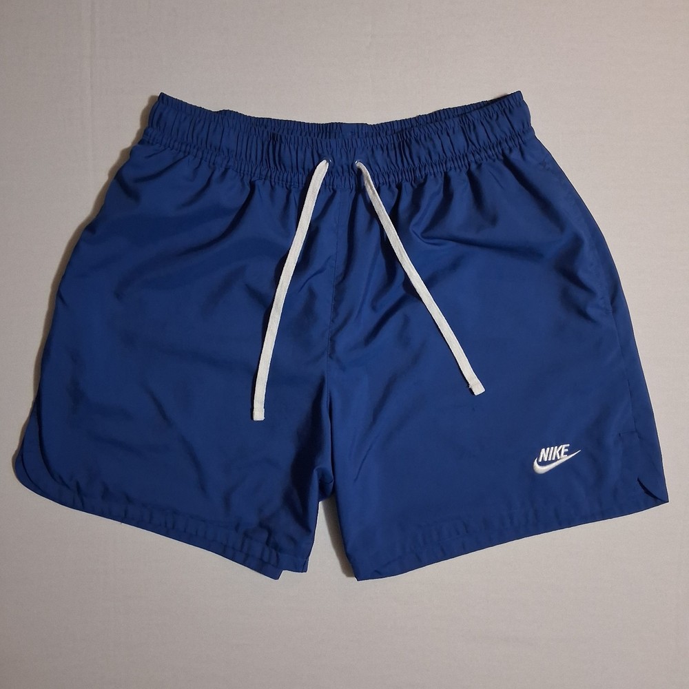 Blue Nike Club Woven Flow Shorts / Blue Woven Nike Shorts Mens Medium