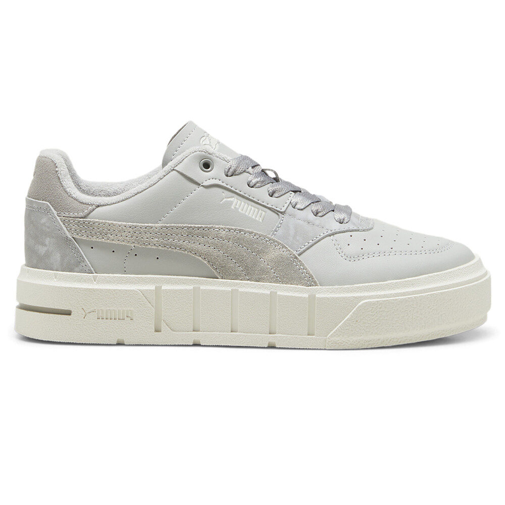 Puma Cali Court Retreat Lace-Up Women’s Grey Casual Sneakers 3963