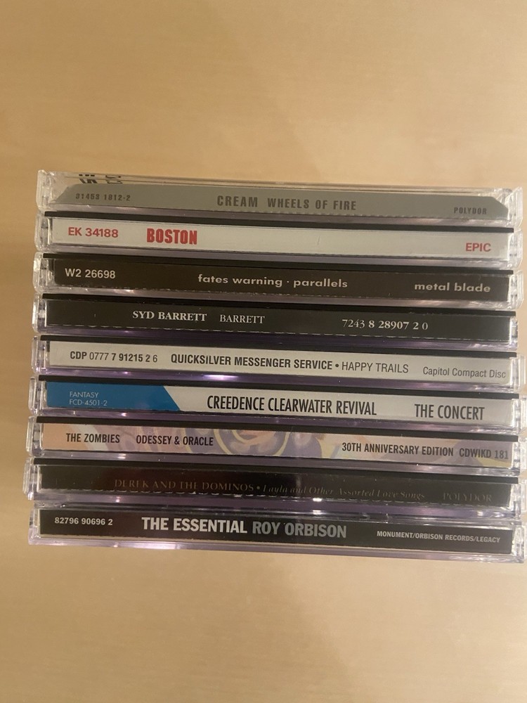 Classic Rock CD Lot Moderate Play