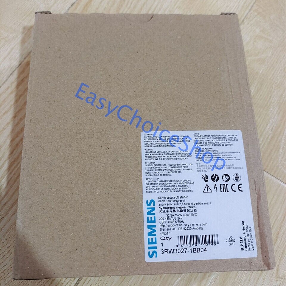 1PCS New 3RW30271BB04 3RW3027-1BB04 3RW3027 1BB04 In Box SIEMENS Free Shipping