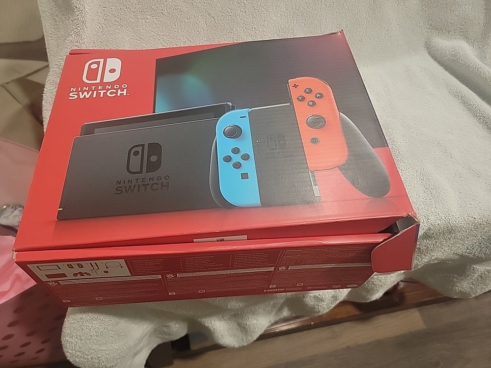 Nintendo Switch Original Box and Accessories (No Console)